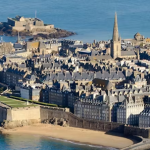 Saint-Malo vu du ciel