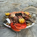 le plateau de fruit de mer au Viviers le Homard Sea à Beaussais sur Mer