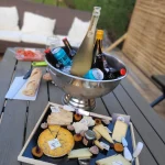 la belle planche apéro à la Fromagerie Clandestine Beaussais-sur-Mer