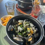 Moule frite au Seize à Beaussais sur Mer