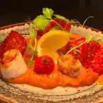 notre saumon au Seize à Beaussais sur Mer